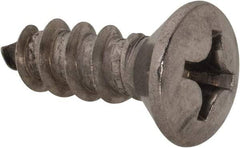 Value Collection - #14 Oval Head Phillips Sheet Metal Screw - Stainless Steel, 3/4" OAL, Grade 18-8 - Industrial Tool & Supply