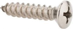 Value Collection - #14 Oval Head Phillips Sheet Metal Screw - Stainless Steel, 1-1/4" OAL, Grade 18-8 - Industrial Tool & Supply