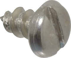 Value Collection - #10 Pan Head Slotted Sheet Metal Screw - Stainless Steel, 3/8" Length Under Head, Grade 18-8 - Industrial Tool & Supply