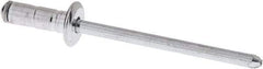 RivetKing - Size 52-54 Dome Head Aluminum Multi Grip Blind Rivet - Steel Mandrel, 0.047" to 0.276" Grip, 0.312" Head Diam, 0.16" to 0.164" Hole Diam, 0.512" Length Under Head, 5/32" Body Diam - Industrial Tool & Supply