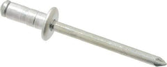 RivetKing - Size 62-64 Dome Head Aluminum Multi Grip Blind Rivet - Steel Mandrel, 0.062" to 1/4" Grip, 3/8" Head Diam, 0.192" to 0.196" Hole Diam, 0.519" Length Under Head, 3/16" Body Diam - Industrial Tool & Supply
