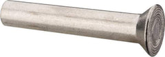 RivetKing - 1/4" Body Diam, Countersunk Uncoated Aluminum Solid Rivet - 1-1/2" Length Under Head, Grade 1100F, 78° Countersunk Head Angle - Industrial Tool & Supply