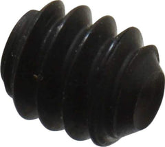 Holo-Krome - #4-40 UNC, 1/8" OAL, Cup Point Set Screw - Grade 8 Alloy Steel, 0.05" Key - Industrial Tool & Supply