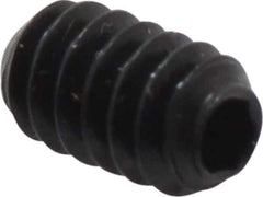 Holo-Krome - #4-40 UNC, 3/16" OAL, Cup Point Set Screw - Grade 8 Alloy Steel, 0.05" Key - Industrial Tool & Supply