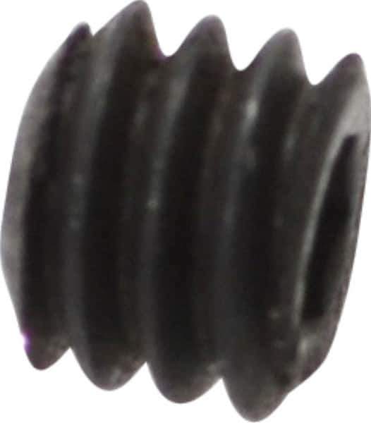 Holo-Krome - #8-32 UNC, 1/8" OAL, Cup Point Set Screw - Grade 8 Alloy Steel, 5/64" Key - Industrial Tool & Supply