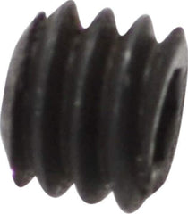 Holo-Krome - #8-32 UNC, 1/8" OAL, Cup Point Set Screw - Grade 8 Alloy Steel, 5/64" Key - Industrial Tool & Supply