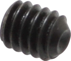 Holo-Krome - #8-32 UNC, 3/16" OAL, Cup Point Set Screw - Grade 8 Alloy Steel, 5/64" Key - Industrial Tool & Supply