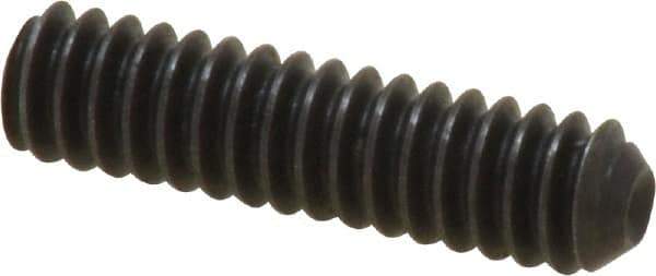 Holo-Krome - #10-24 UNC, 3/4" OAL, Cup Point Set Screw - Grade 8 Alloy Steel, 3/32" Key - Industrial Tool & Supply