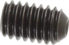Holo-Krome - 5/16-18 UNC, 1/2" OAL, Cup Point Set Screw - Grade 8 Alloy Steel, 5/32" Key - Industrial Tool & Supply