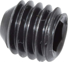 Holo-Krome - 3/8-16 UNC, 3/8" OAL, Cup Point Set Screw - Grade 8 Alloy Steel, 3/16" Key - Industrial Tool & Supply