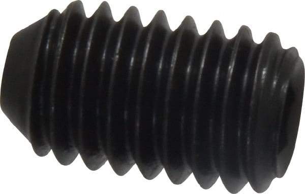 Holo-Krome - 3/8-16 UNC, 5/8" OAL, Cup Point Set Screw - Grade 8 Alloy Steel, 3/16" Key - Industrial Tool & Supply