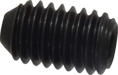 Holo-Krome - 3/8-16 UNC, 5/8" OAL, Cup Point Set Screw - Grade 8 Alloy Steel, 3/16" Key - Industrial Tool & Supply