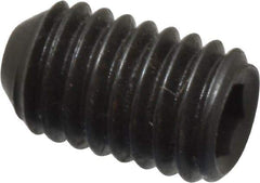 Holo-Krome - #10-32 UNF, 5/16" OAL, Cup Point Set Screw - Grade 8 Alloy Steel, 3/32" Key - Industrial Tool & Supply