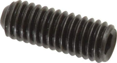 Holo-Krome - #10-32 UNF, 1/2" OAL, Cup Point Set Screw - Grade 8 Alloy Steel, 3/32" Key - Industrial Tool & Supply