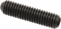Holo-Krome - #10-32 UNF, 3/4" OAL, Cup Point Set Screw - Grade 8 Alloy Steel, 3/32" Key - Industrial Tool & Supply