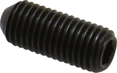 Holo-Krome - 5/16-24 UNF, 3/4" OAL, Cup Point Set Screw - Grade 8 Alloy Steel, 5/32" Key - Industrial Tool & Supply