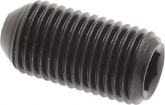 Holo-Krome - 3/8-24 UNF, 3/4" OAL, Cup Point Set Screw - Grade 8 Alloy Steel, 3/16" Key - Industrial Tool & Supply