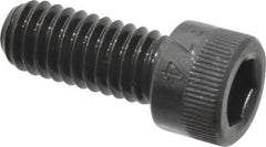 Made in USA - 5/16-18 UNC Hex Socket Drive, Socket Cap Screw - Alloy Steel, Black Oxide Finish, Fully Threaded, 3/4" Length Under Head - Industrial Tool & Supply