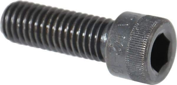 Holo-Krome - 1/2-13 UNC Hex Socket Drive, Socket Cap Screw - Alloy Steel, Black Oxide Finish, Fully Threaded, 1-1/2" Length Under Head - Industrial Tool & Supply