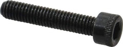 Made in USA - #10-32 UNF Hex Socket Drive, Socket Cap Screw - Alloy Steel, Black Oxide Finish, Fully Threaded, 1" Length Under Head - Industrial Tool & Supply