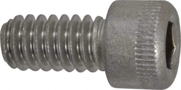 Holo-Krome - 5/16-18 UNC Hex Socket Drive, Socket Cap Screw - Grade 18-8 Stainless Steel, Passivated Finish, Fully Threaded, 1/2" Length Under Head - Industrial Tool & Supply