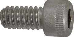 Holo-Krome - 5/16-18 UNC Hex Socket Drive, Socket Cap Screw - Grade 18-8 Stainless Steel, Passivated Finish, Fully Threaded, 1/2" Length Under Head - Industrial Tool & Supply