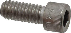 Holo-Krome - 5/16-18 UNC Hex Socket Drive, Socket Cap Screw - Grade 18-8 Stainless Steel, Passivated Finish, Fully Threaded, 3/4" Length Under Head - Industrial Tool & Supply