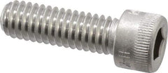Holo-Krome - 5/16-18 UNC Hex Socket Drive, Socket Cap Screw - Grade 18-8 Stainless Steel, Passivated Finish, Fully Threaded, 1" Length Under Head - Industrial Tool & Supply