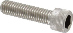 Holo-Krome - 3/8-16 UNC Hex Socket Drive, Socket Cap Screw - Grade 18-8 Stainless Steel, Passivated Finish, Fully Threaded, 1-1/2" Length Under Head - Industrial Tool & Supply