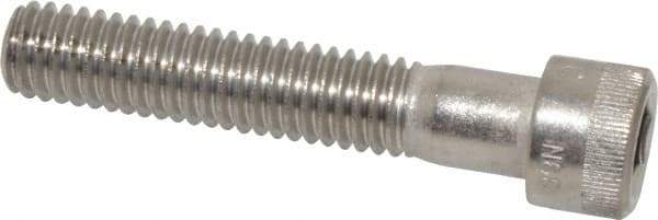 Holo-Krome - 3/8-16 UNC Hex Socket Drive, Socket Cap Screw - Grade 18-8 Stainless Steel, Passivated Finish, Partially Threaded, 2" Length Under Head - Industrial Tool & Supply