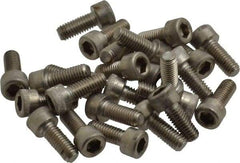 Holo-Krome - #10-32 UNF Hex Socket Drive, Socket Cap Screw - Grade 18-8 Stainless Steel, Passivated Finish, Fully Threaded, 1/2" Length Under Head - Industrial Tool & Supply