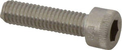 Holo-Krome - #10-32 UNF Hex Socket Drive, Socket Cap Screw - Grade 18-8 Stainless Steel, Passivated Finish, Fully Threaded, 3/4" Length Under Head - Industrial Tool & Supply
