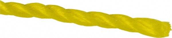 Value Collection - 2,400' Max Length Polypropylene Rope - 3/16" Diam, 81 Lb Capacity - Industrial Tool & Supply