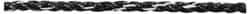 Value Collection - 100' Max Length Nylon Twisted Rope - 3/8" Diam, 405 Lb Capacity - Industrial Tool & Supply