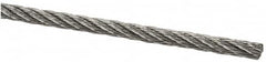 3/32 Inch Diameter Aircraft Cable Wire 1,000 Lbs. Breaking Strength, 7 x 19 Strand Core