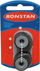 Ronstan - 264 Lbs. Load Limit Small C Cleat - For Use with Cleating and Releasing Lines on 3/32 Inch to 5/16 Inch Diameter Rope - Industrial Tool & Supply