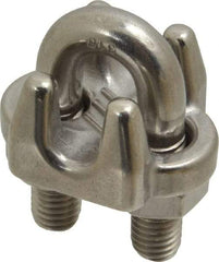 Ronstan - 3/8" Wire Rope U-Bolt Grip - 316 Stainless Steel - Industrial Tool & Supply