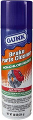 Gunk - Nonchlorinated Brake Parts Cleaner - 14 oz Aerosol Can - Industrial Tool & Supply