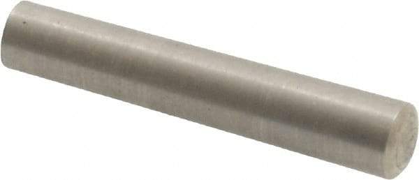 Value Collection - Size 2/0, 0.1254" Small End Diam, 0.141" Large End Diam, Passivated Stainless Steel Taper Pin - Grade 303, 18-8, 3/4" OAL, 3/4 Pin Length - Industrial Tool & Supply