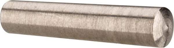 Value Collection - Size 0, 0.1404" Small End Diam, 0.156" Large End Diam, Passivated Stainless Steel Taper Pin - Grade 303, 18-8, 3/4" OAL, 3/4 Pin Length - Industrial Tool & Supply