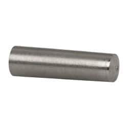 Value Collection - Size 3, 0.2034" Small End Diam, 0.219" Large End Diam, Passivated Stainless Steel Taper Pin - Grade 303, 18-8, 3/4" OAL, 3/4 Pin Length - Industrial Tool & Supply