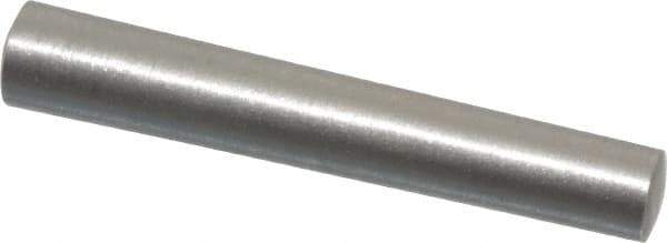 Value Collection - Size 4, 0.2188" Small End Diam, 0.25" Large End Diam, Passivated Stainless Steel Taper Pin - Grade 303, 18-8, 1-1/2" OAL, 1-1/2 Pin Length - Industrial Tool & Supply