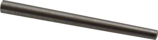 Value Collection - Size 4, 0.1876" Small End Diam, 0.25" Large End Diam, Passivated Stainless Steel Taper Pin - Grade 303, 18-8, 3" OAL, 3 Pin Length - Industrial Tool & Supply