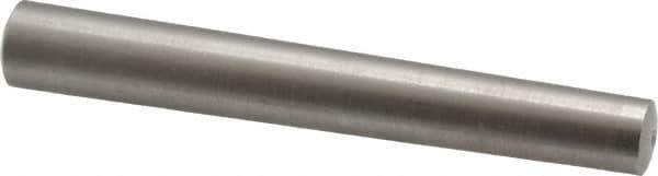 Value Collection - Size 7, 0.3466" Small End Diam, 0.409" Large End Diam, Passivated Stainless Steel Taper Pin - Grade 303, 18-8, 3" OAL, 3 Pin Length - Industrial Tool & Supply