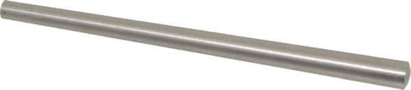 Value Collection - Size 7, 0.2842" Small End Diam, 0.409" Large End Diam, Passivated Stainless Steel Taper Pin - Grade 303, 18-8, 6" OAL, 6 Pin Length - Industrial Tool & Supply