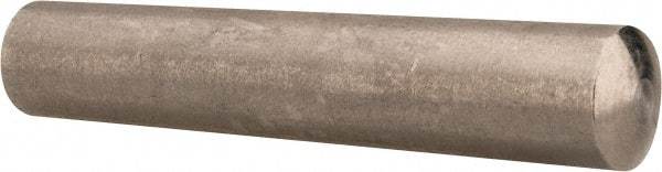 Value Collection - Size 8, 0.44" Small End Diam, 0.492" Large End Diam, Passivated Stainless Steel Taper Pin - Grade 303, 18-8, 2-1/2" OAL, 2-1/2 Pin Length - Industrial Tool & Supply
