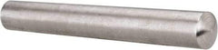 Value Collection - Size 9, 0.5078" Small End Diam, 0.591" Large End Diam, Passivated Stainless Steel Taper Pin - Grade 303, 18-8, 4" OAL, 4 Pin Length - Industrial Tool & Supply