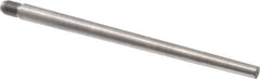 Value Collection - Size 7, 0.407" Large End Diam, Uncoated Steel 3/8-24 Threaded Taper Pin - Grade C-12L14, 6 Pin Length - Industrial Tool & Supply