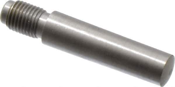 Value Collection - Size 8, 0.49" Large End Diam, Uncoated Steel 7/16-20 Threaded Taper Pin - Grade C-12L14, 1-3/4 Pin Length - Industrial Tool & Supply