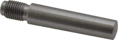 Value Collection - Size 8, 0.49" Large End Diam, Uncoated Steel 7/16-20 Threaded Taper Pin - Grade C-12L14, 2 Pin Length - Industrial Tool & Supply